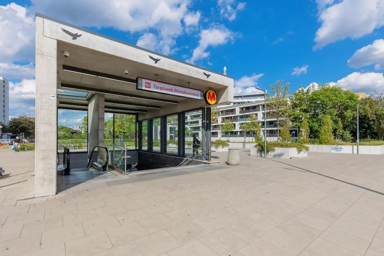 Metro Targowek Spacious Apartment With Parking By Noclegi Renters Varşova 0*,  Polonya